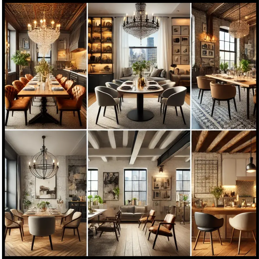 Popular Dining Room Styles in NYC